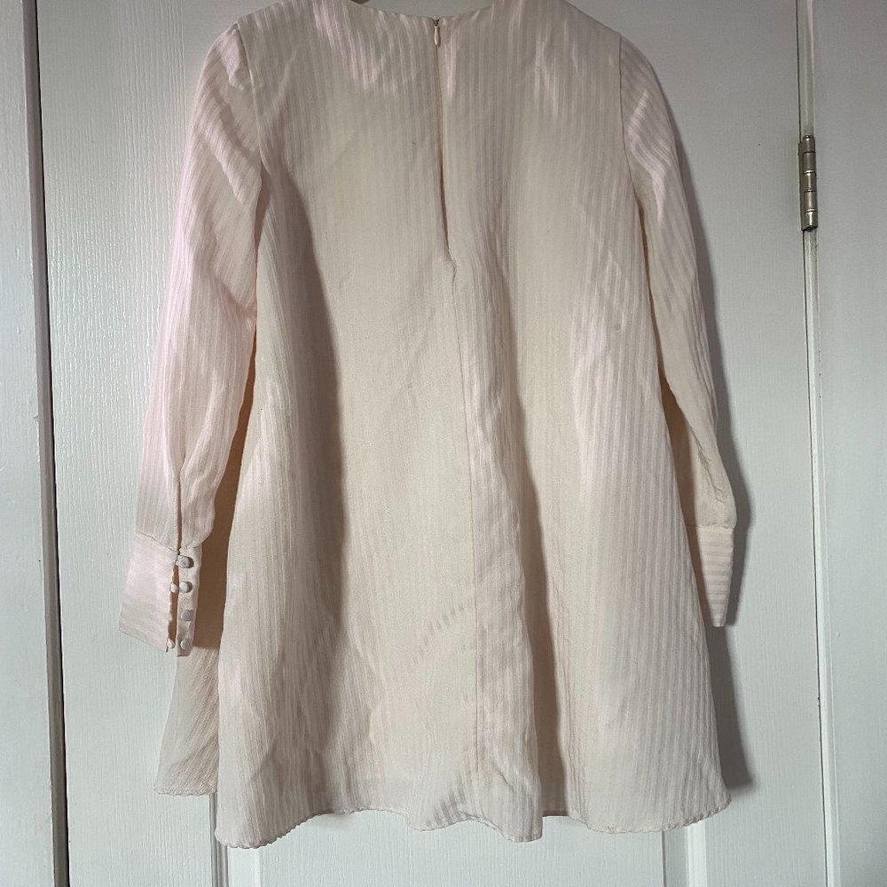 Zara Blush Pink A-Line Dress